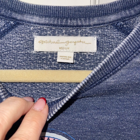 Spiritual Gangster Dreamer Hamsa pullover sweatshirt - Picture 3 of 7